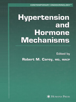 cover image of Hypertension and Hormone Mechanisms